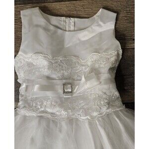 Swea Pea & Lilli Confirmation Flower Girl Dress Size 8
